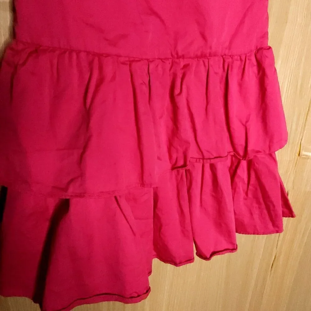 Crewcuts Girls Pink Sleeveless Ruffle Layered Sundress 5